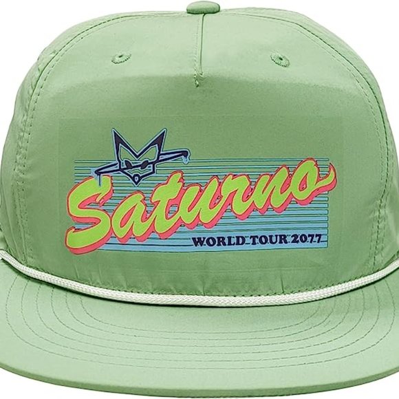 Rauw Alejandro Saturno 2077 Hat, Green - Picture 1 of 6